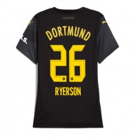 Camisa de time de futebol Borussia Dortmund Julian Ryerson #26 Replicas 2º Equipamento Feminina 2024-25 Manga Curta